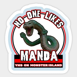 No One Likes Manda Sticker